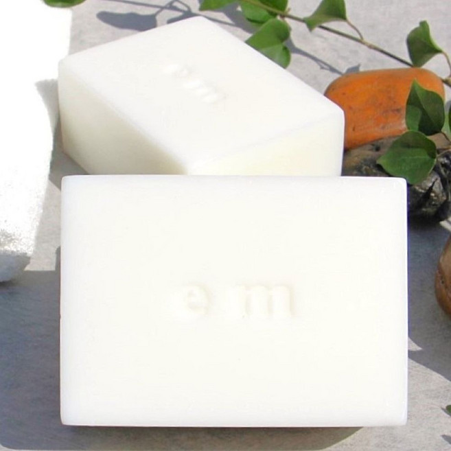 6040 세탁 비누 EM 천연 100% 식물성 찌든 때 속옷 더러운 운동화 하얀 빨래 비누 240g 2개