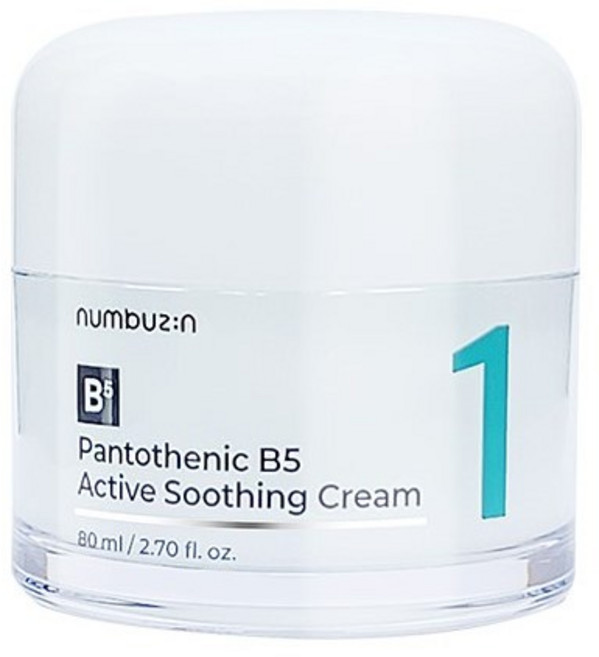 넘버즈인 1번 판토텐산 액티브 수딩크림, 80ml, 1개