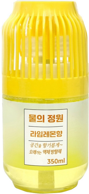 샘스 산도깨비 물의정원 방향제 350ml 남자방냄새제거제 실내방향제, 1개, 라임레몬