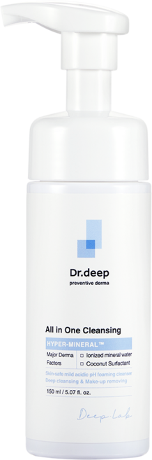 닥터딥 올인원클렌징폼, 150ml, 1개