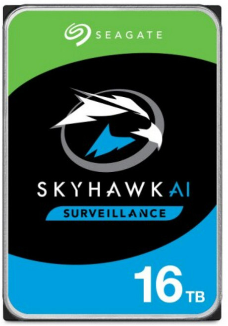 씨게이트(Seagate) SKYHAWK AI HDD 16TB ST16000VE002 3.5인치 CCTV용 5년보증