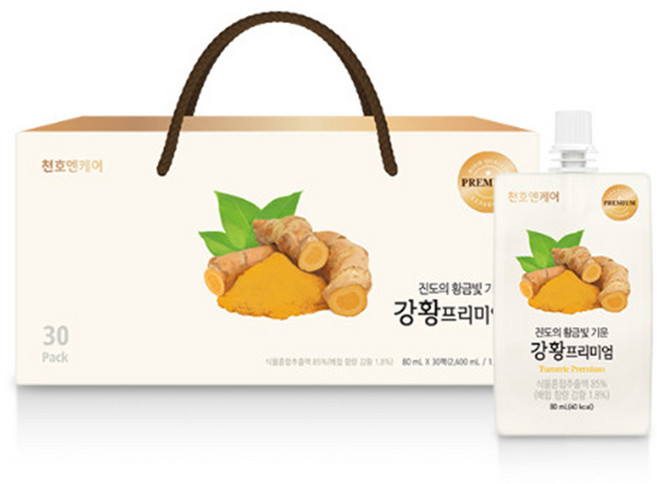 천호엔케어 강황프리미엄, 80ml, 40개