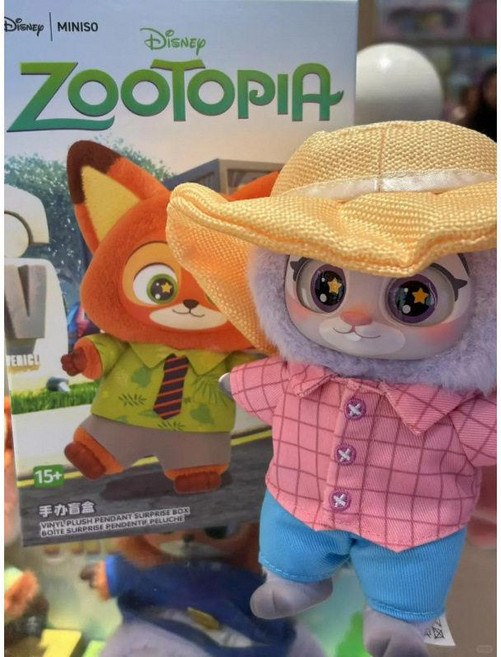 미니소 주토피아 피규어 키링 인형 랜덤박스 닉 캐릭터 체이스 굿즈 런