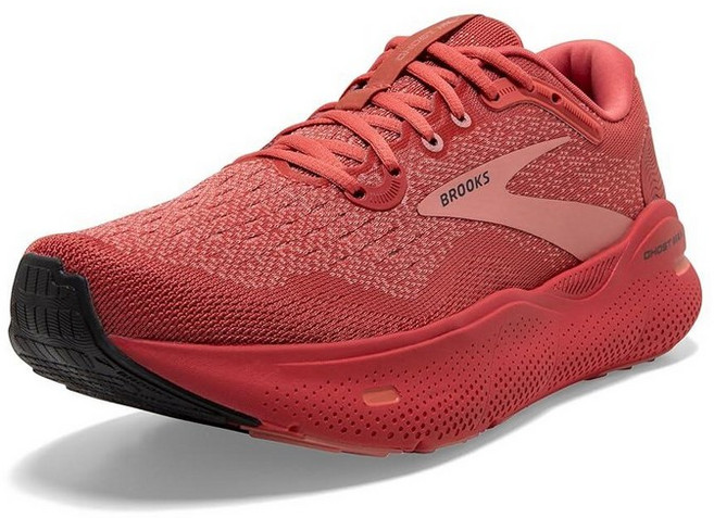 Brooks 여성 고스트 맥스 쿠션 뉴트럴 러닝 워킹화 페이드 로즈 로제트