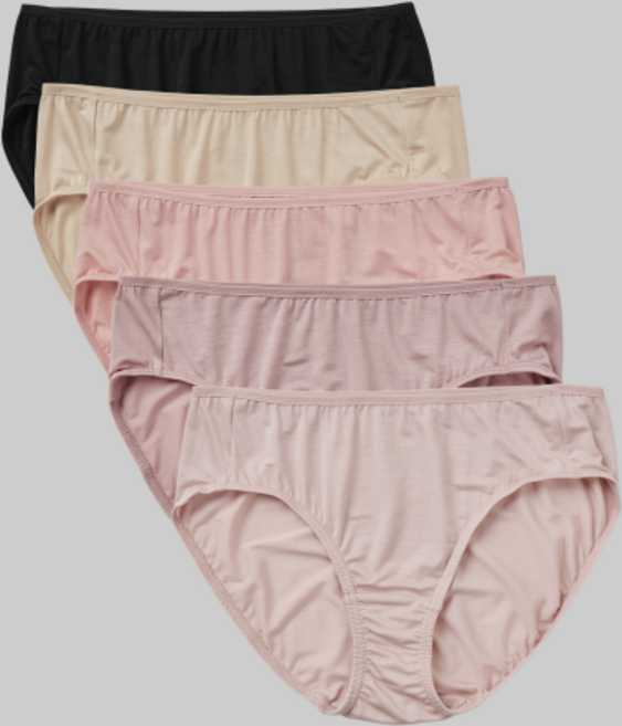 BYC 데일리 미디 여성팬티 5팩