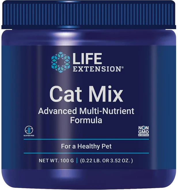 Life Extension Cat Mix – Our Perfect Nutrient Blend for Kitty – Gluten-Free Non-GMO – Net Wt.100 Gr, 1개, Information Not Available - 쿠팡