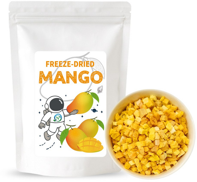 앤네이처 순수 자연 스윗 동결건조 망고다이스(5mm) 리얼칩, 3개, 100g