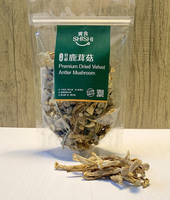SHISHI 實食 特級鹿茸菇, 1個, 100公克±4.5%