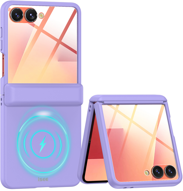 아이시(isee) Z폴드7 카메라 무간섭 / Z플립7 힌지보조 맥세이프 일체형 액정보호 케이스