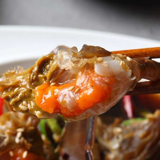 밥도둑 한방 삼점 암꽃게장, 1개, 2kg