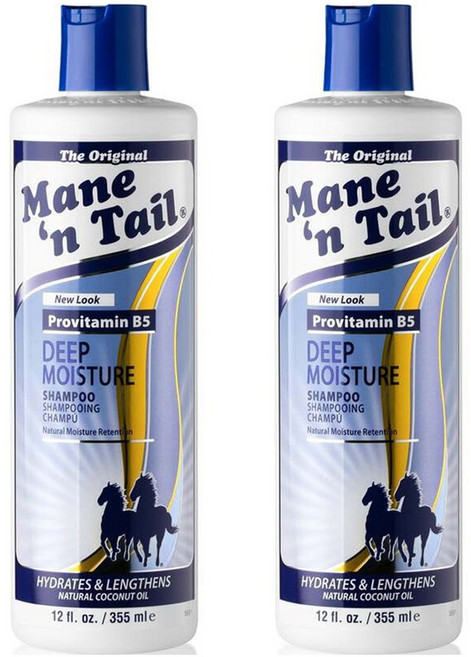 매인앤테일 디 오리지널 딥 모이스쳐 샴푸, 355ml, 2개
