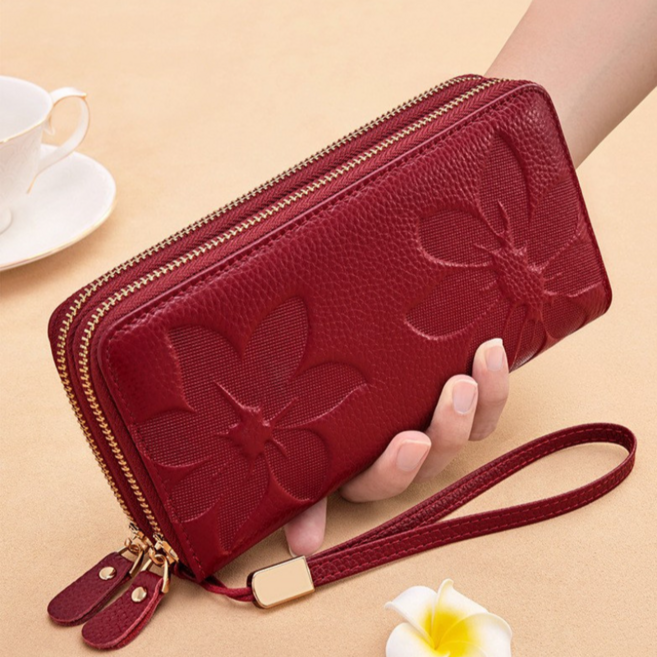 여성 프리미엄 심플 장지갑 클러치백 BYN-9019