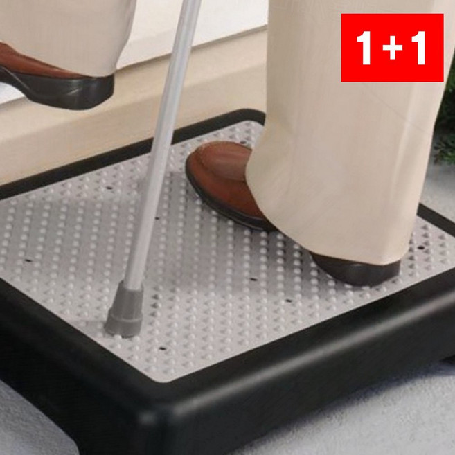 경사로 보조 계단 높이 문턱 노인 유아 안전 이동 휠체어, 1개