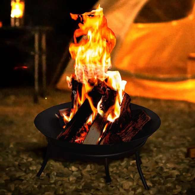 캠핑 원형 화로대 불멍 화롯대 캠핑용품 CB020