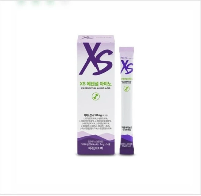 암웨이 XS 에센셜 아미노 스틱(14포)/아미노산/운동전후/수분/영양, 103.6g, 1개 - 쿠팡