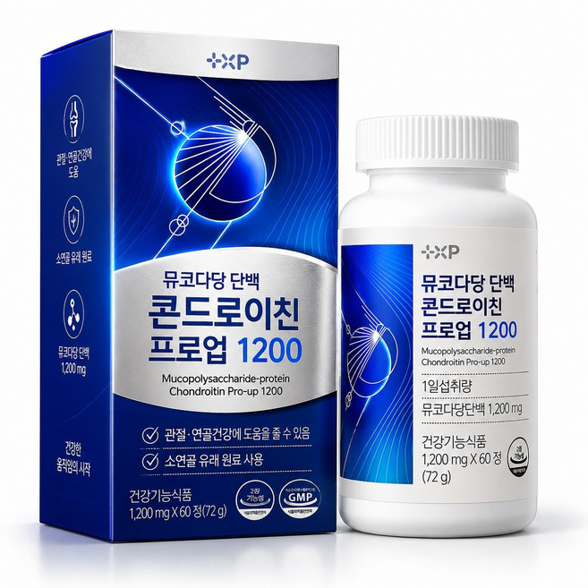 이찬원 맥스 콘드로이친 1200 겔타입 대체 정제 식약청 인증, 3박스, 60정