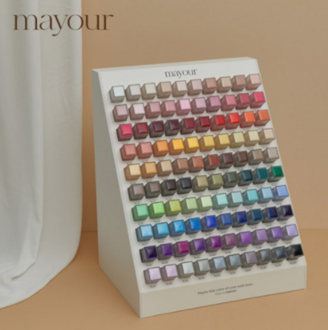 메이유어 젤네일 메이젤 100컬러 단품, no.43, 1개