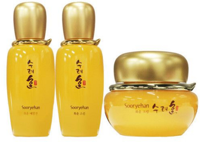 수려한 화윤 3종 스킨80ml+에멀전80ml+크림25ml
