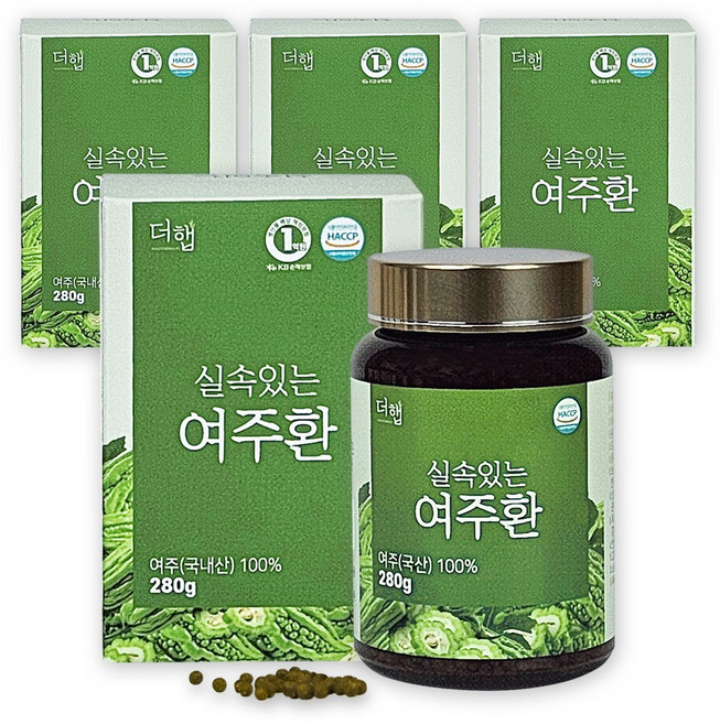 더햅 실속있는여주환, 4박스, 280g