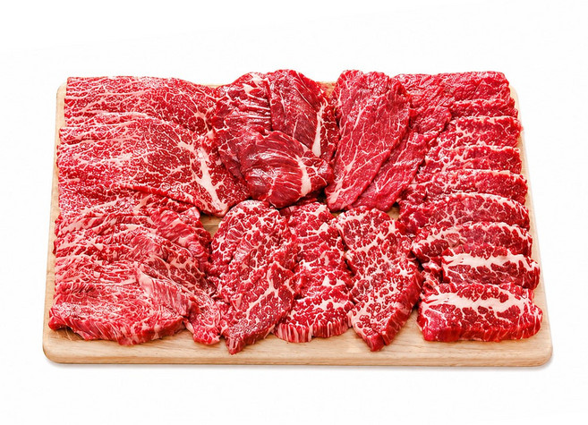 춘자네농축산 투뿔 한우 실속 세트 소고기 모듬 구이용, 600g, 1개, 투뿔스페셜등심세트(실속400g+등심200g