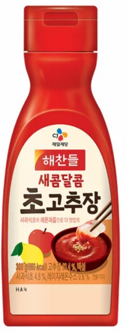 해찬들 새콤달콤 초고추장, 300g, 1개