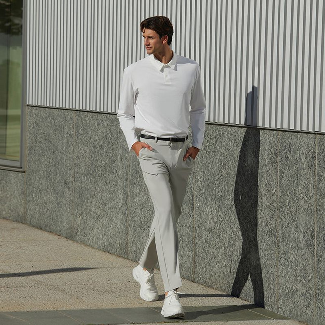 ANDAR 풀스택 에어스트 맨즈 테이퍼드핏 슬랙스