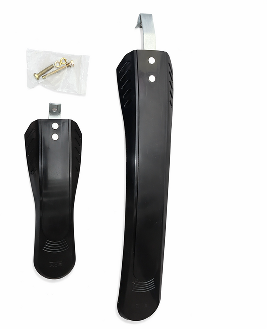 일체형 흙받이 - 블랙 / 그레이 / 자전거 물받이, 1세트