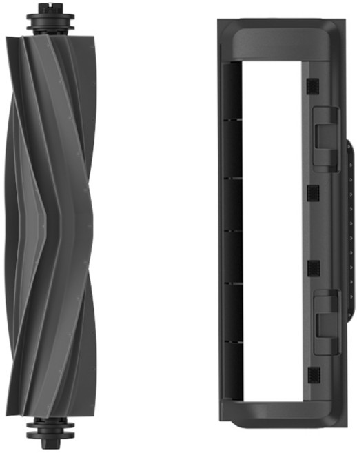 로봇 액세서리 부품 메인 고무 롤러 브러시 커버 오리지널 드리미 봇 L10s 울트라/L10s 프로 로봇 진공 청소기 옵션, 05 Brush Black Cover