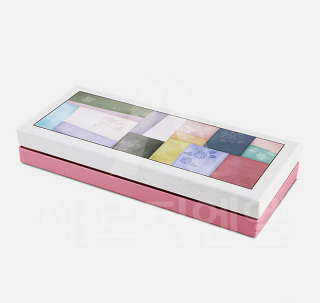 뉴조각보 화과자박스-10구 305x125x47, 1개