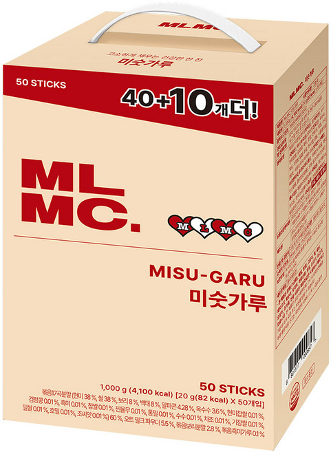 MLMC 미숫가루 스틱, 50개, 20g