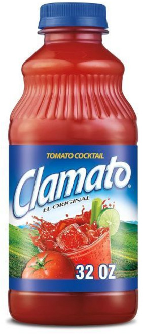 해외 주스 맛있 음료수 농축액 클라마토 토마토 칵테일 32온스 병, 946ml