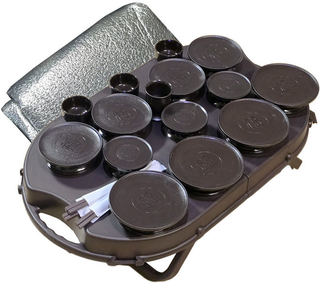 접이식 휴대용 국내산 제기세트 23P 프리미엄 풀세트, 1세트