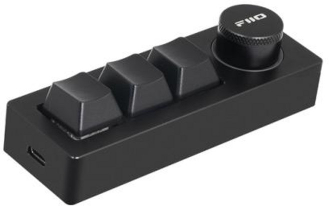 FiiO 기계식 음악 원격 키보드 KB1K, KB1K Plastical, 1) KB1K Black