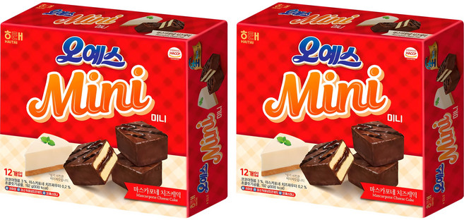 해태제과 오예스 미니, 192g, 2개