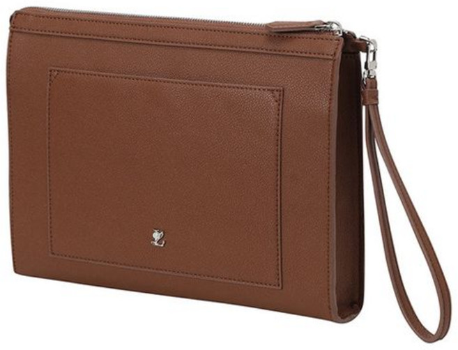 링스 골프 남성 캐주얼 클러치 L11D1BG103, 브라운, 1개