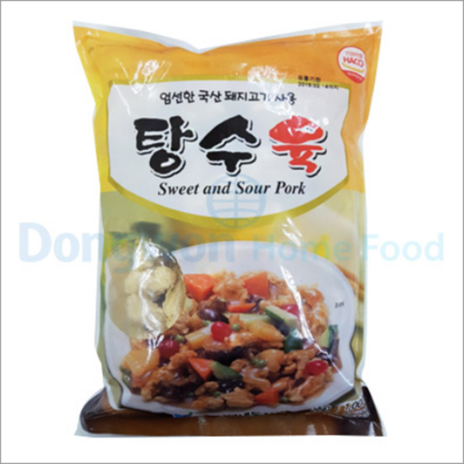 성원 탕수육 1KG 중식당국산돼지고기탕수육 중국집 에어프라이어 급식당탕수육, 1개