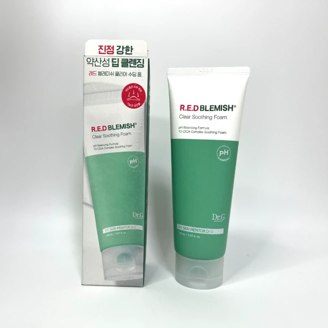 닥터지 약산성 레드 블레미쉬 클리어 수딩 폼, 150ml, 1개 - 쿠팡