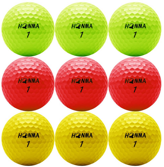 [샤인로스트볼] 혼마 컬러 [특/A+등급], 1세트, 30개입, 칼라