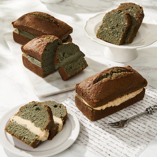 쑥 인절미 크림 오븐 파운드 케이크 선물용 답례품, 실속형, 기본, 1개