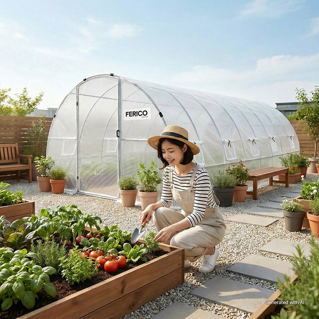 페리코 도어형 조립식 비닐하우스, 1개