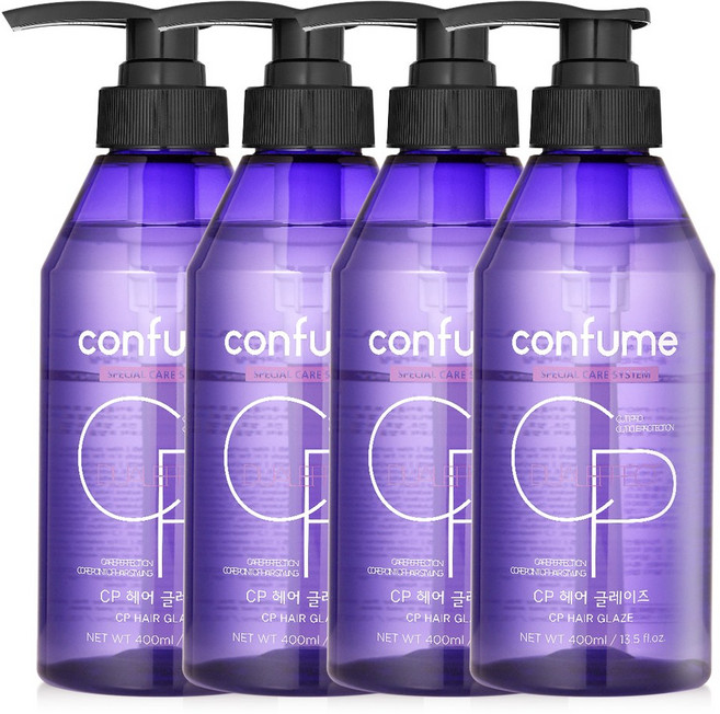 과일나라 컨퓸 헤어 글레이즈, 400ml, 4개
