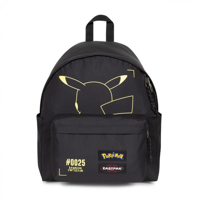 【EASTPAK】DAY PAK'R - POKEMON X EASTPAK 皮卡丘 EK0A5BG43T01, 黑