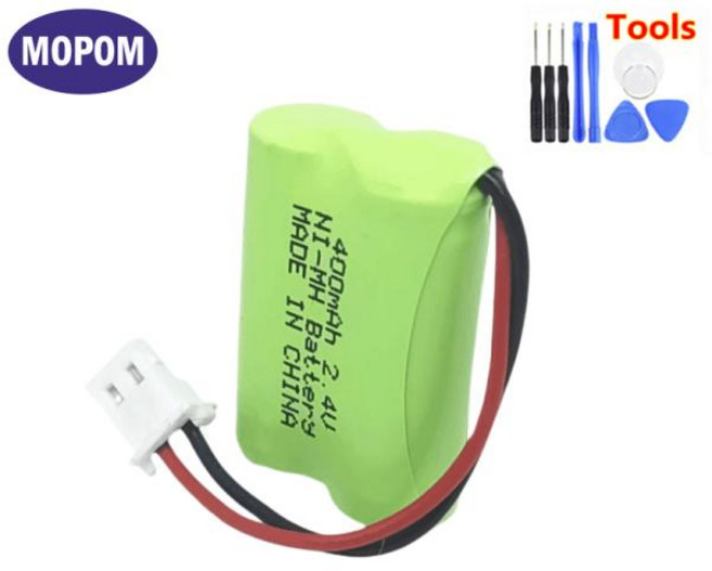 무선 휴대폰 NiMH 배터리 Vtech VT2033 VT2032 용 2.4v 23AAA 400mah 무료 도구, 1개, 1개입