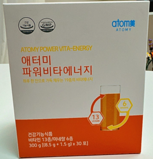 애터미 파워비타에너지 30포 X 1박스, 10g, 30개