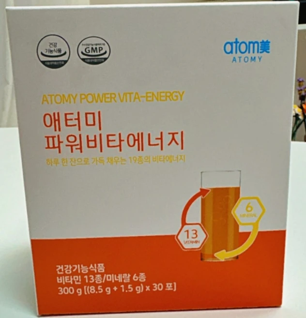 애터미 파워비타 에너지 30포, 300g, 3개 - 쿠팡