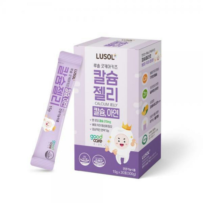 루솔 굿케어키즈 칼슘젤리 20p, 300g, 1개