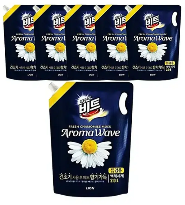 비트 아로마웨이브 리필(카모마일)_겸용 2L 6개