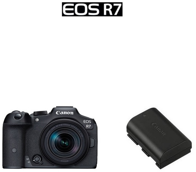CANON EOS R7용 정품배터리, 캐논 EOS-R7용 정품배터리, 1개