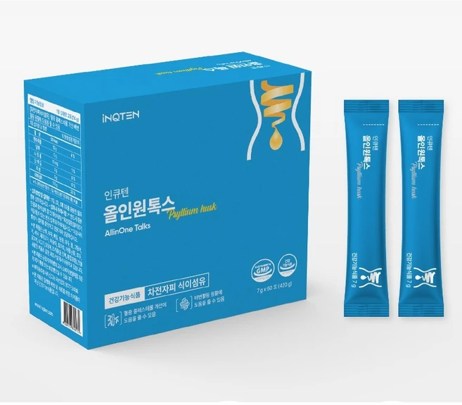 인큐텐 올인원톡스 차전자피 식이섬유 - 쿠팡