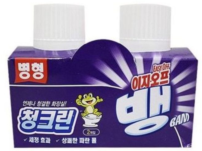 변기 세정제 탈취 화장실 변기 청소 클리너 병형 2p/변기세정/욕실변기세정/화장실변기세정/변기세정제/욕, 1개